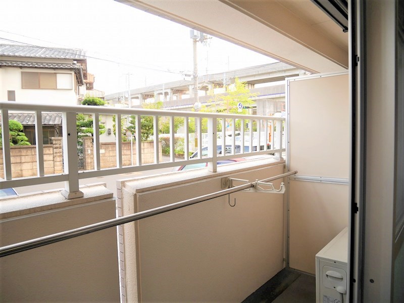 セジュールりんくう ベランダ