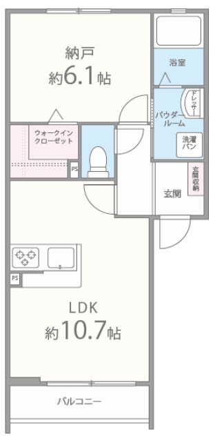 メゾン・クレール 間取り