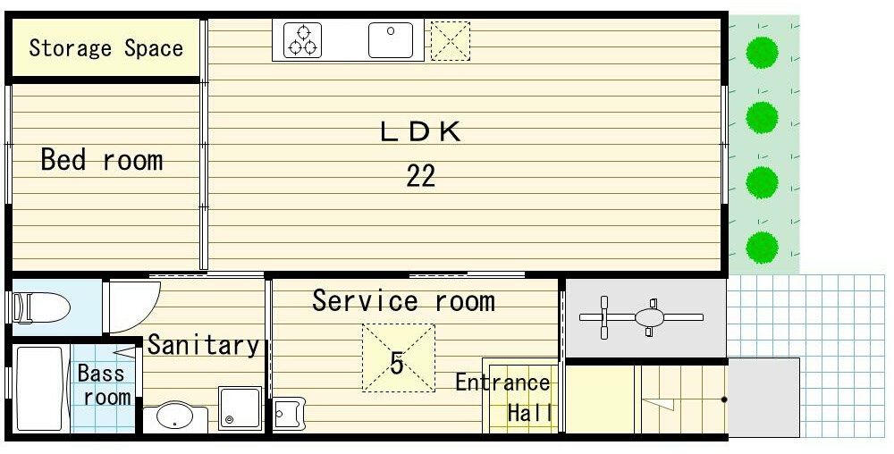 りんくうヴィレッジ 間取り