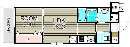 PARKS泉佐野 間取り