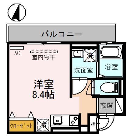 アビタシオン　栄  間取り
