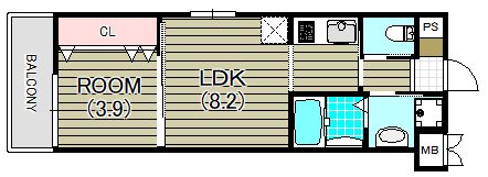 PARKS泉佐野 間取り