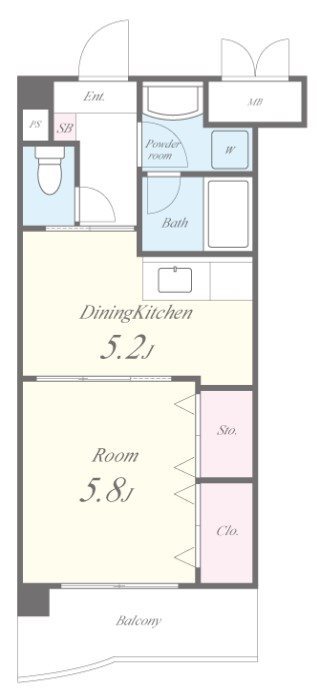 カーサ恵風 間取り