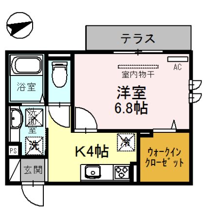 R-001  間取り