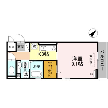 アルモニ高松北 間取り