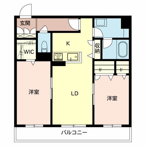 カーサ　エクラシエ 間取り