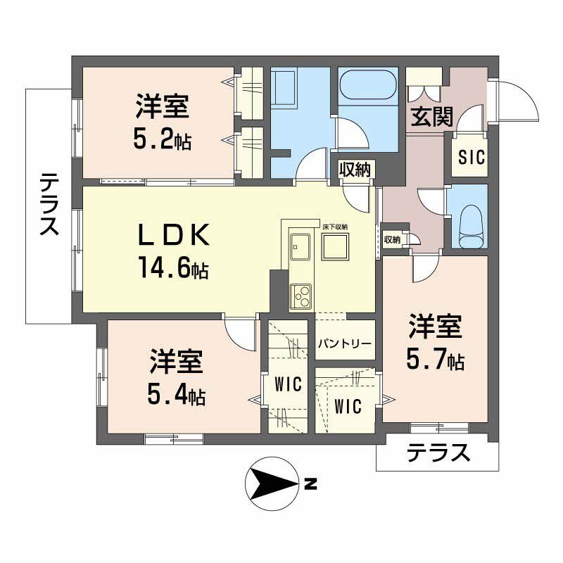 ＳｈａＭａｉｓｏｎ　ＰＩＮＯ 間取り