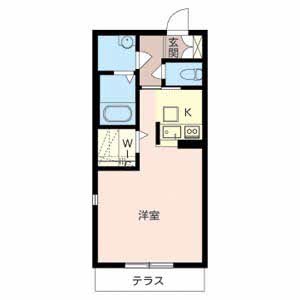 シャーメゾン岸和田 間取り
