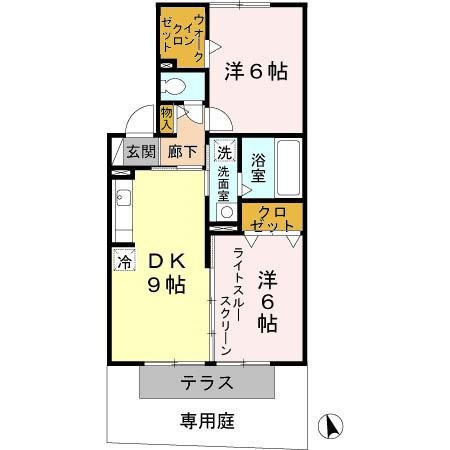 オアシスMARUGEN 間取り図