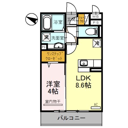 アビタシオン花房 間取り