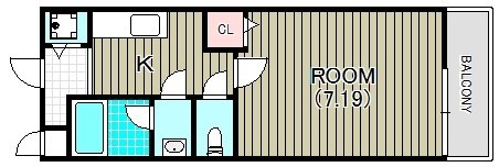 ペアーコート泉佐野 B棟　 間取り