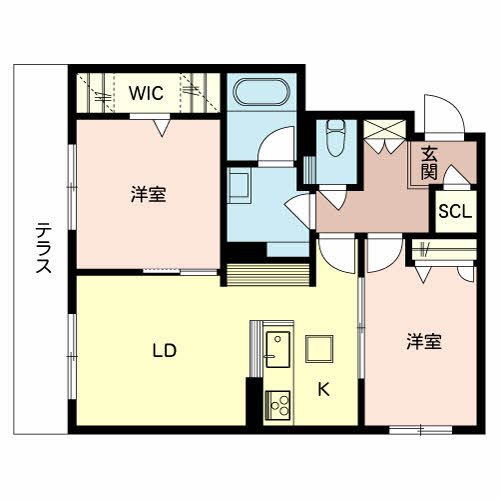 ＳｈａＭａｉｓｏｎ　ＬＥＡ　ＬＥＡ　ＯＨＡＮＡ 間取り