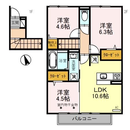 T-room 間取り