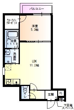 フジパレス泉佐野駅東Ⅱ番館 間取り