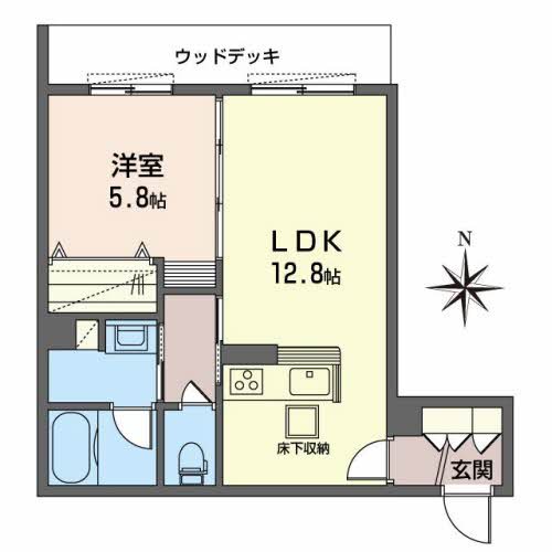 シャーメゾン　ディア　ガーデンズ 間取り