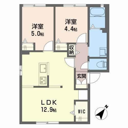 フォーレス高松　C棟  間取り