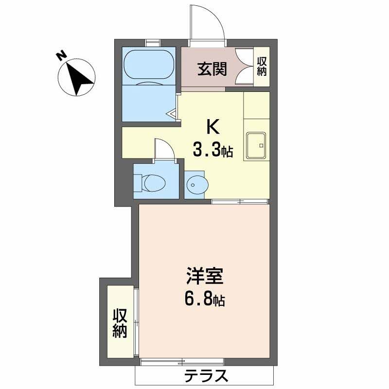 グリーンプラザ中町 B棟　 間取り