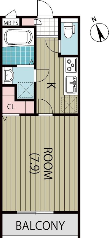 リコルテRinku 間取り