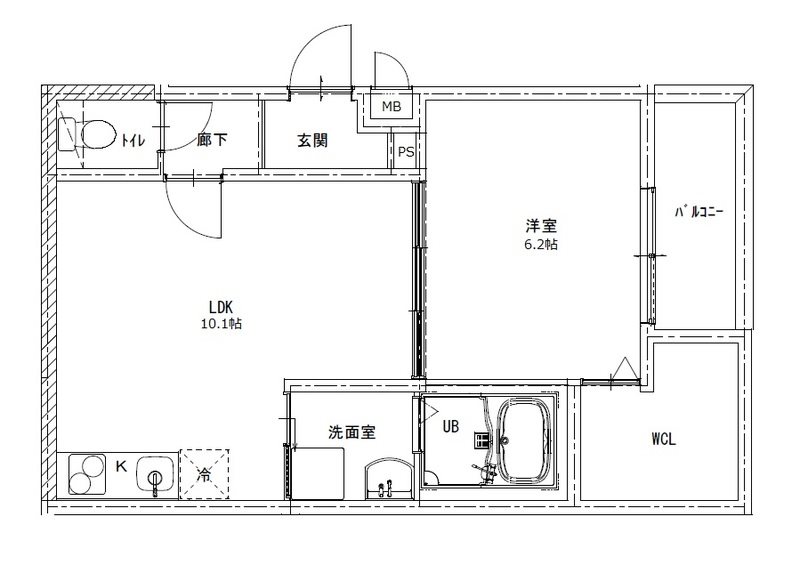 フジパレス シエスタ  間取り