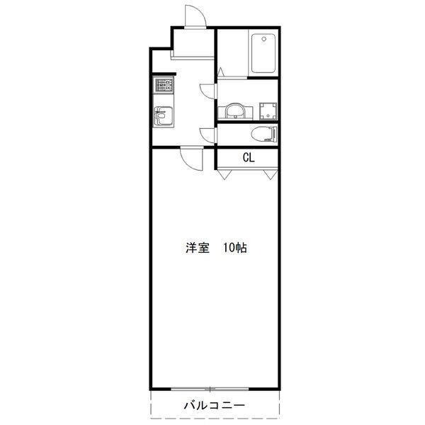Feliz羽倉崎 間取り
