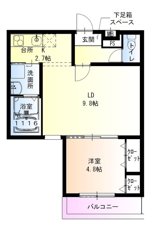 フジパレス泉佐野 間取り
