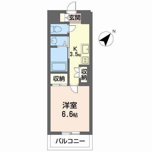 a la mode Hineno (アラモードヒネノ) 間取り