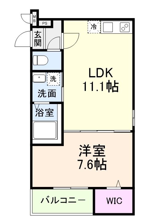 フジパレス下瓦屋 間取り