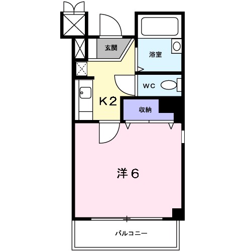 ドミール関空 間取り