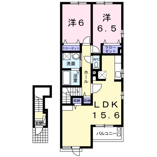 ザオバーレイⅡ 間取り