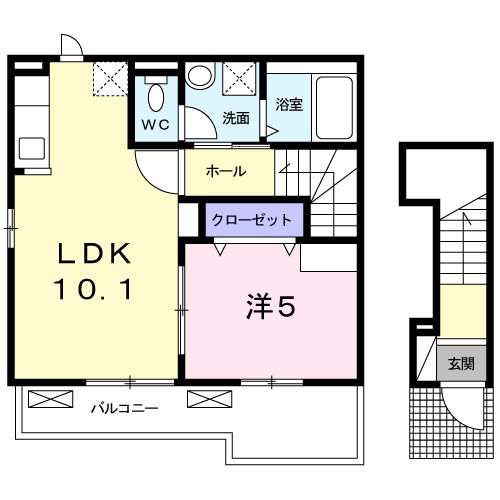 シトラセイト泉佐野中町Ａ 間取り