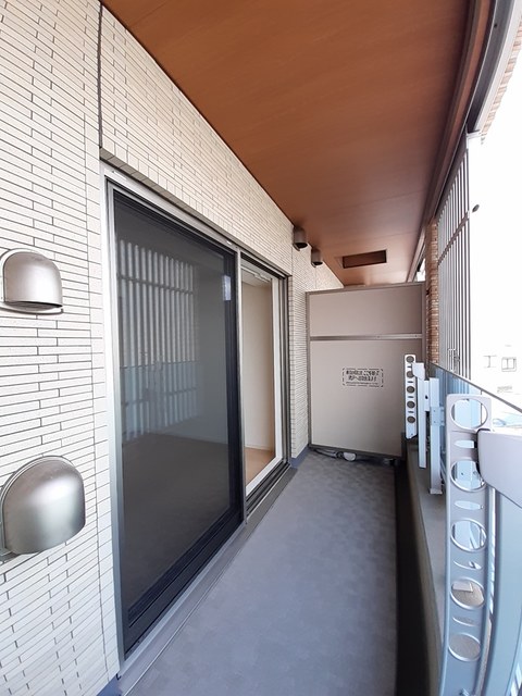 ゴールイン ベランダ