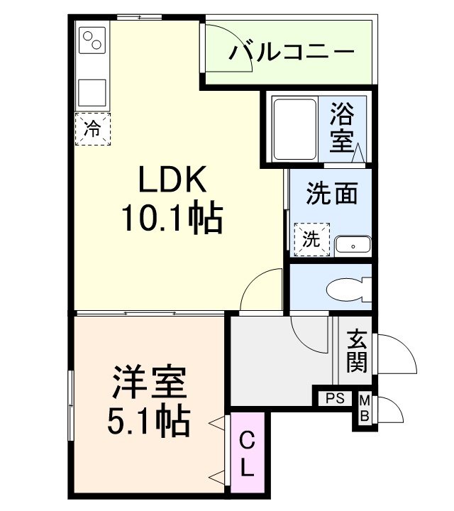 ポート フルール 間取り