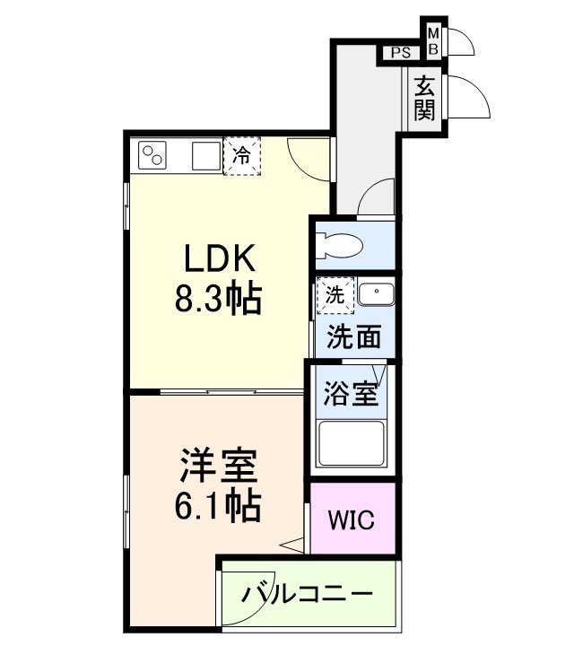 ポート フルール 間取り