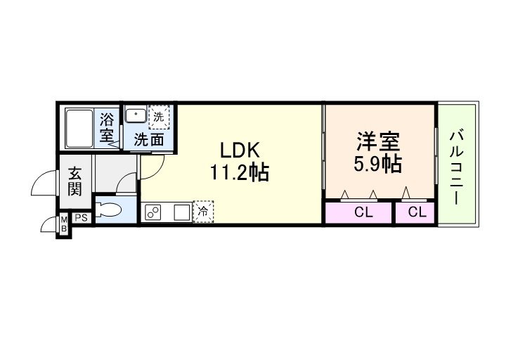 ポート フルール 間取り
