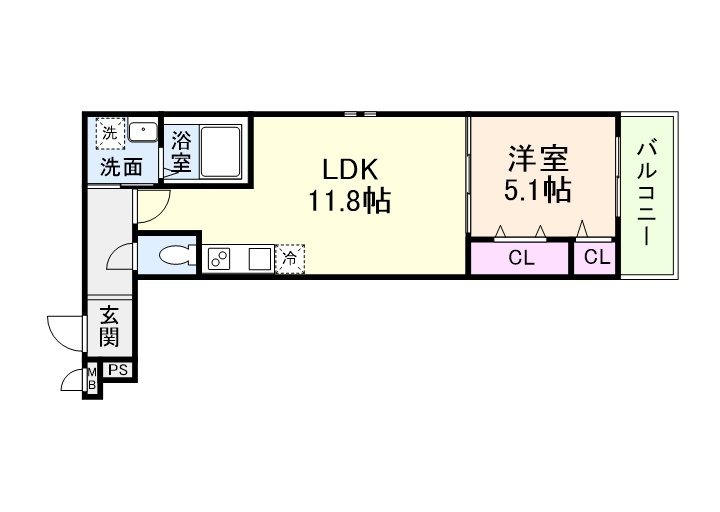 ポート フルール 間取り