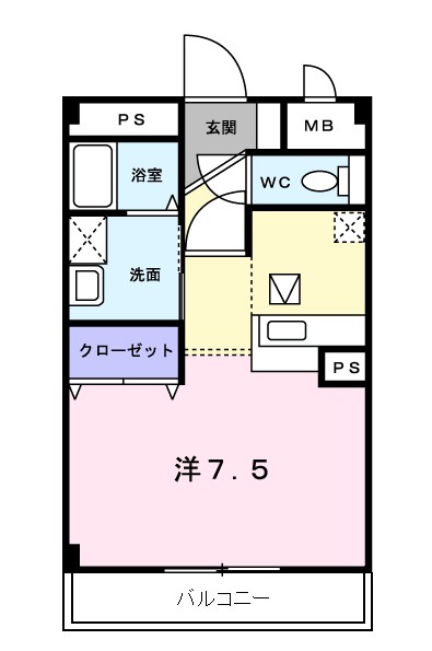 メゾン・エトワールⅡ 間取り