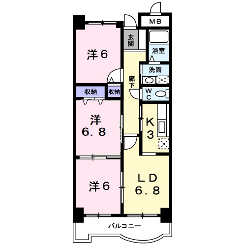 サンフローラ 間取り