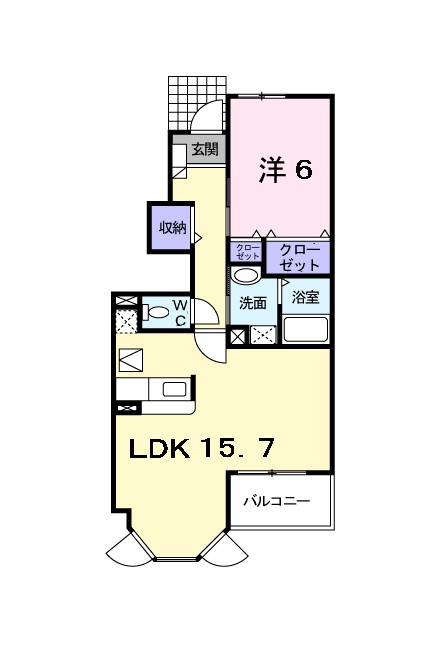 ピアッツァ羽倉崎 間取り