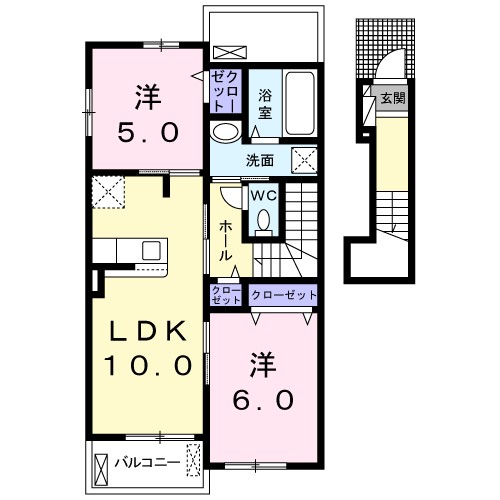ベル・フランＡ 間取り