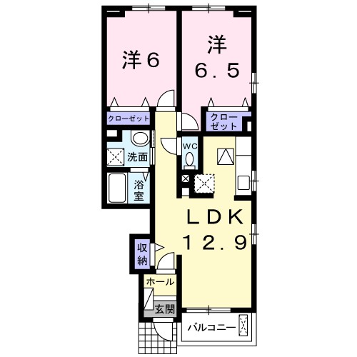 ザオバーレイⅡ 間取り