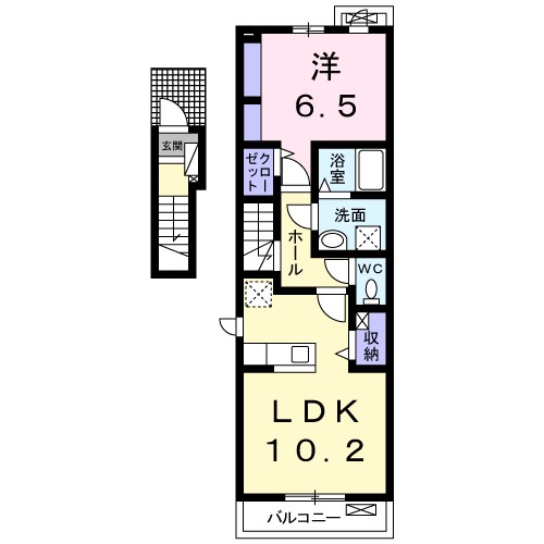 ネオブローテ泉佐野 間取り