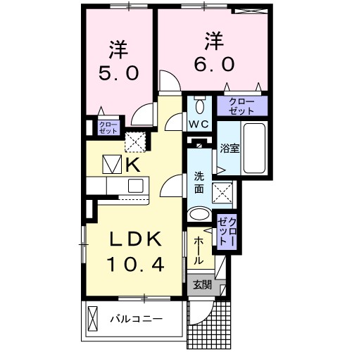 アネモスヒルズ泉佐野Ⅱ 間取り