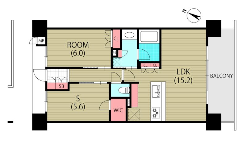 ユニハイム泉佐野駅前通り 間取り