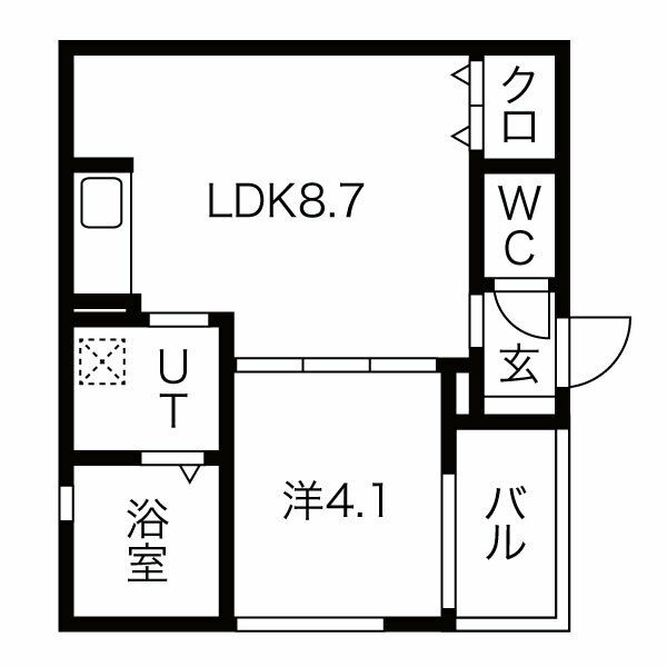 アペルト泉佐野Ⅵ 間取り
