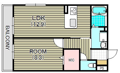 シャーメゾン千鳥 間取り図