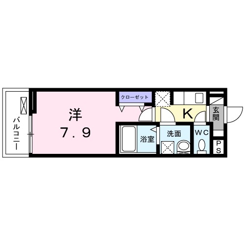 Ｌａｉｄ　Ｂａｃｋ 間取り