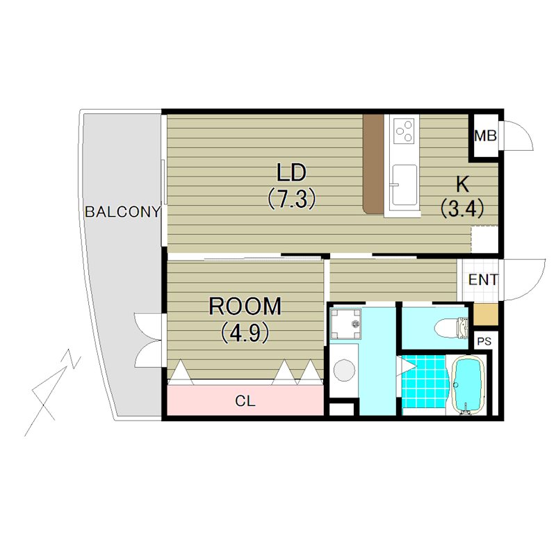 allure（アリュール）  間取り図