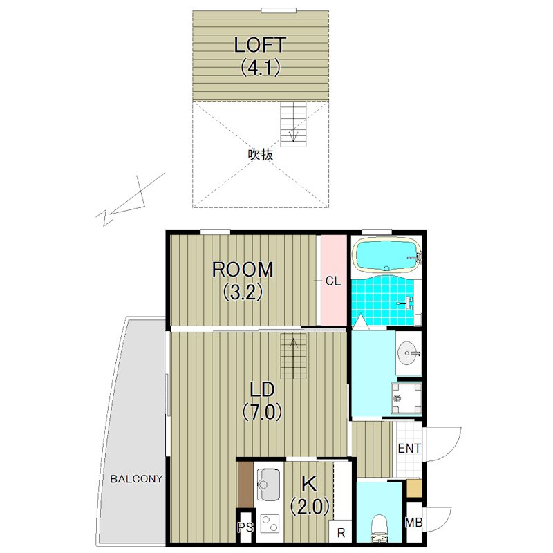 allure（アリュール）  間取り図