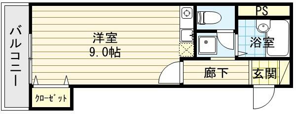 アロンジェ 間取り図