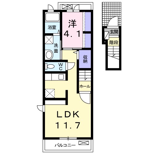 メゾン・ドゥ・ジェルメＢ 間取り